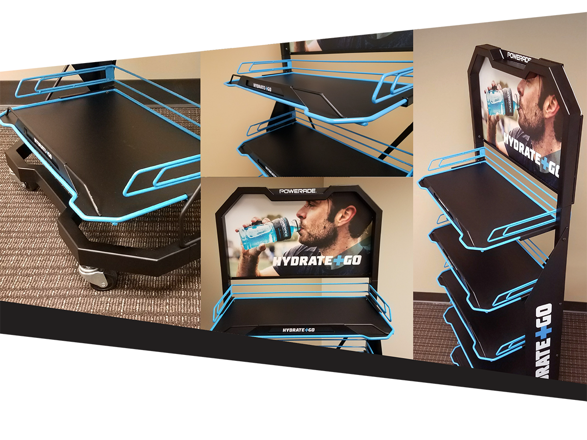 Photo-realistic renderings and prototypes of the PowerWedge