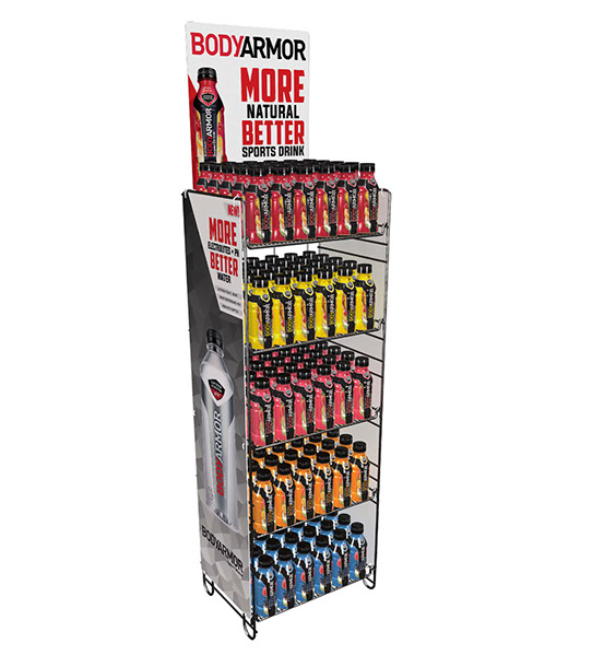 The Convertible 5 Shelf wire display