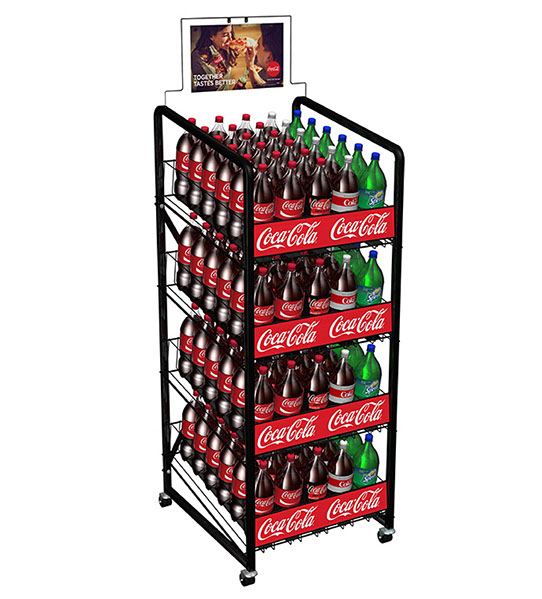 The Super Tracker-120 beverage display