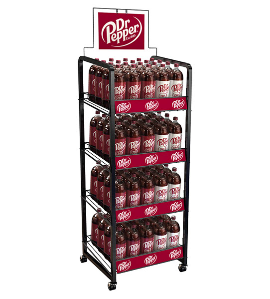 The Super Tracker-80 beverage display