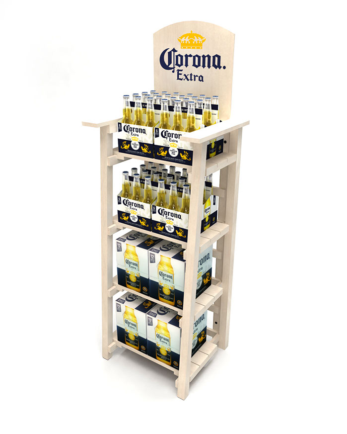 Corona lifeguard chair retail display