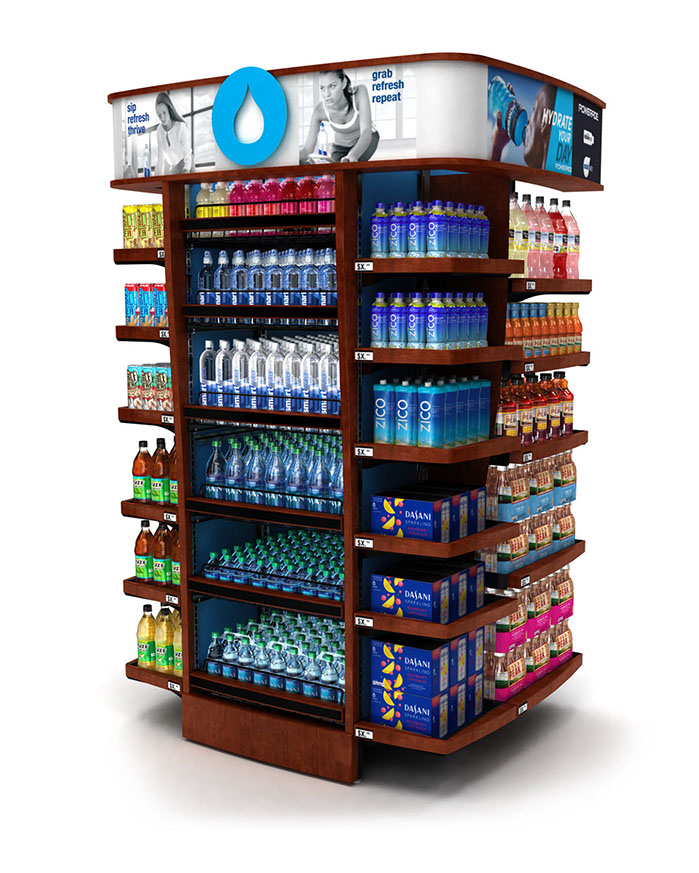 Custom Profitmaster retail display