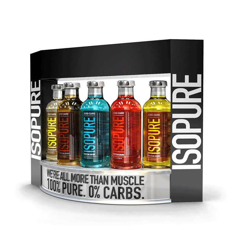 Isopure display animation